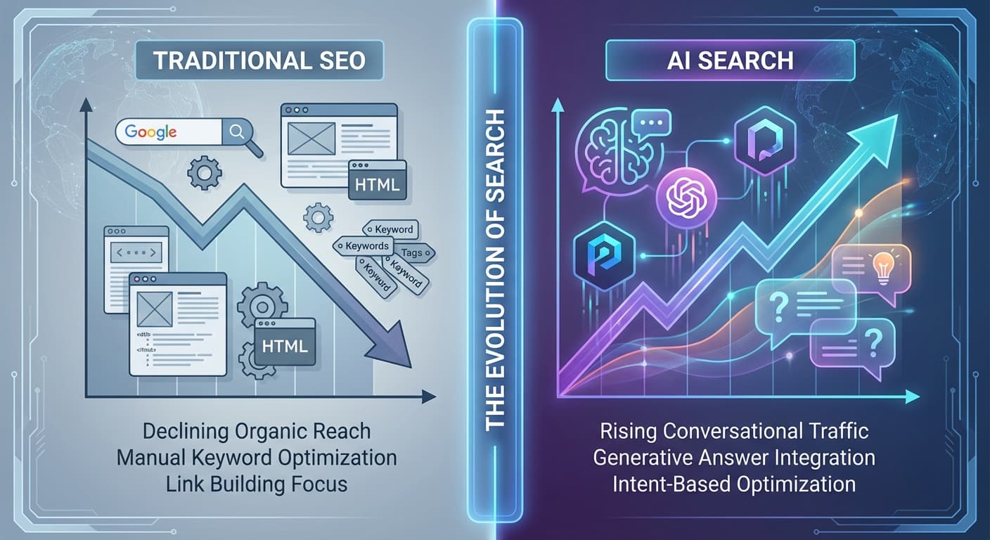 How to Optimize Your Content for AI Search Visibility When Traditional SEO Traffic Is Declining
