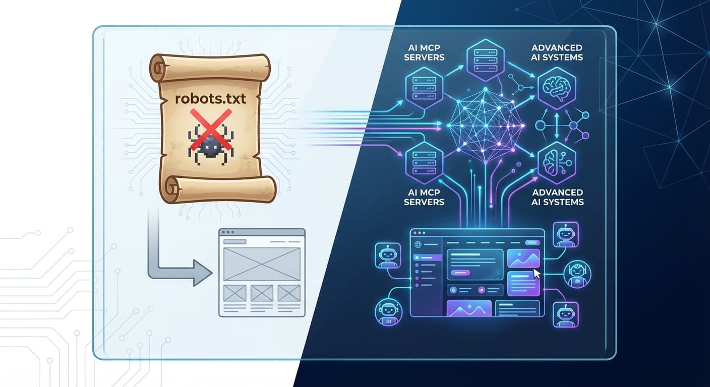 How to Optimize Your Website for MCP Servers and AI Agent Crawlers When Traditional Robots.txt Configuration No Longer Works