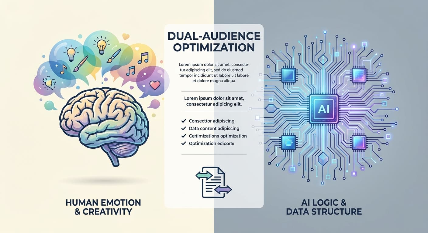 How to Structure Content for Dual-Audience Optimization: AI Agents vs. Human Readers