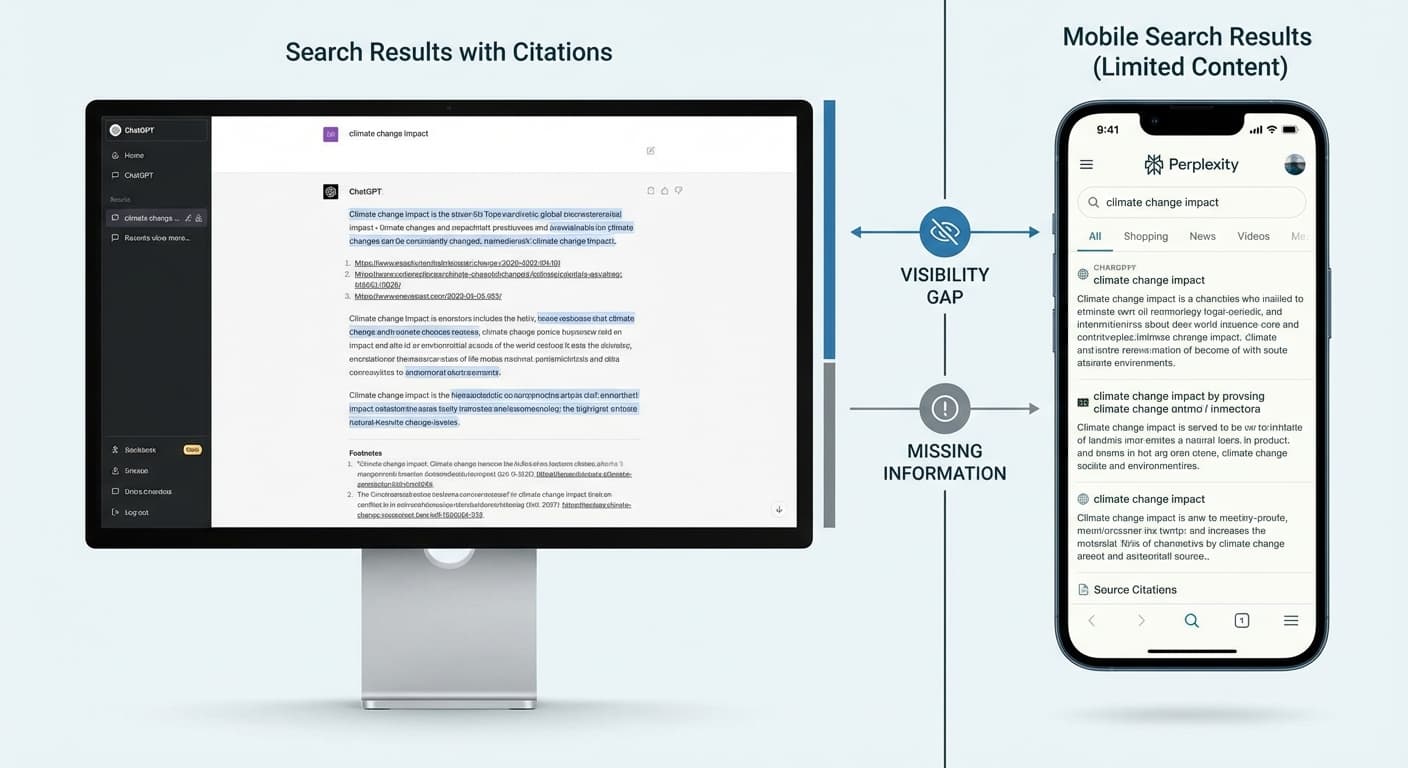 How to Optimize for Inconsistent AI Rollouts When Your Content Ranks in Desktop AI Mode But Disappears in Mobile AI Overviews