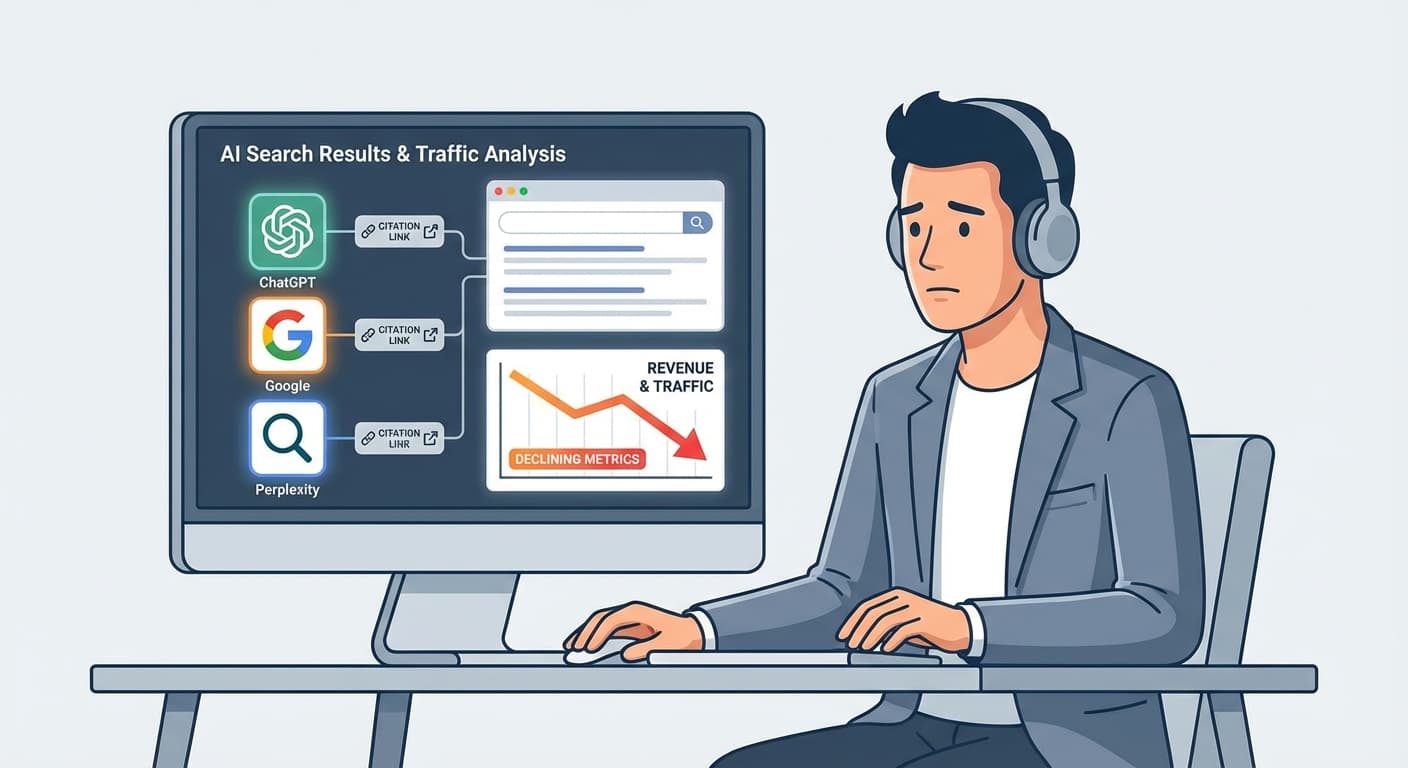 How to Optimize for AI Search When Your Citations Appear in Google AI Overviews But Drive Zero Revenue Because Users Never Click Through