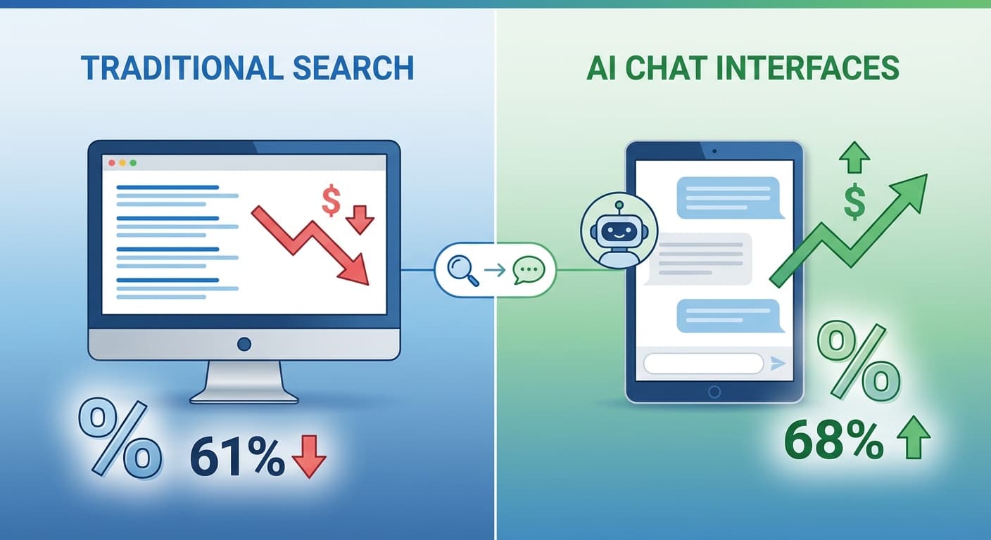 How to Justify SEO Budget When AI Overviews Cut Organic Clicks 61% But Convert 68% Better