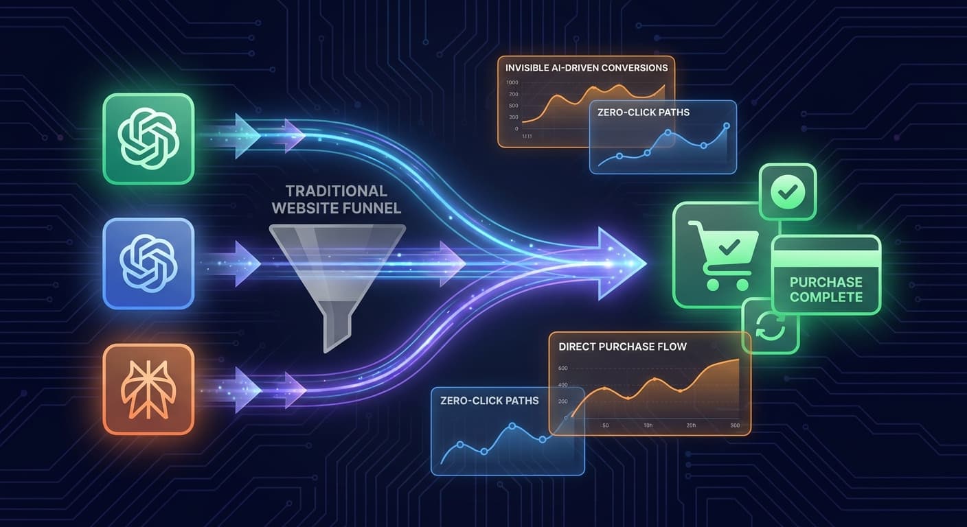 How to Build a Conversion Tracking System When AI Search Agents Complete Transactions Without Sending Users to Your Website