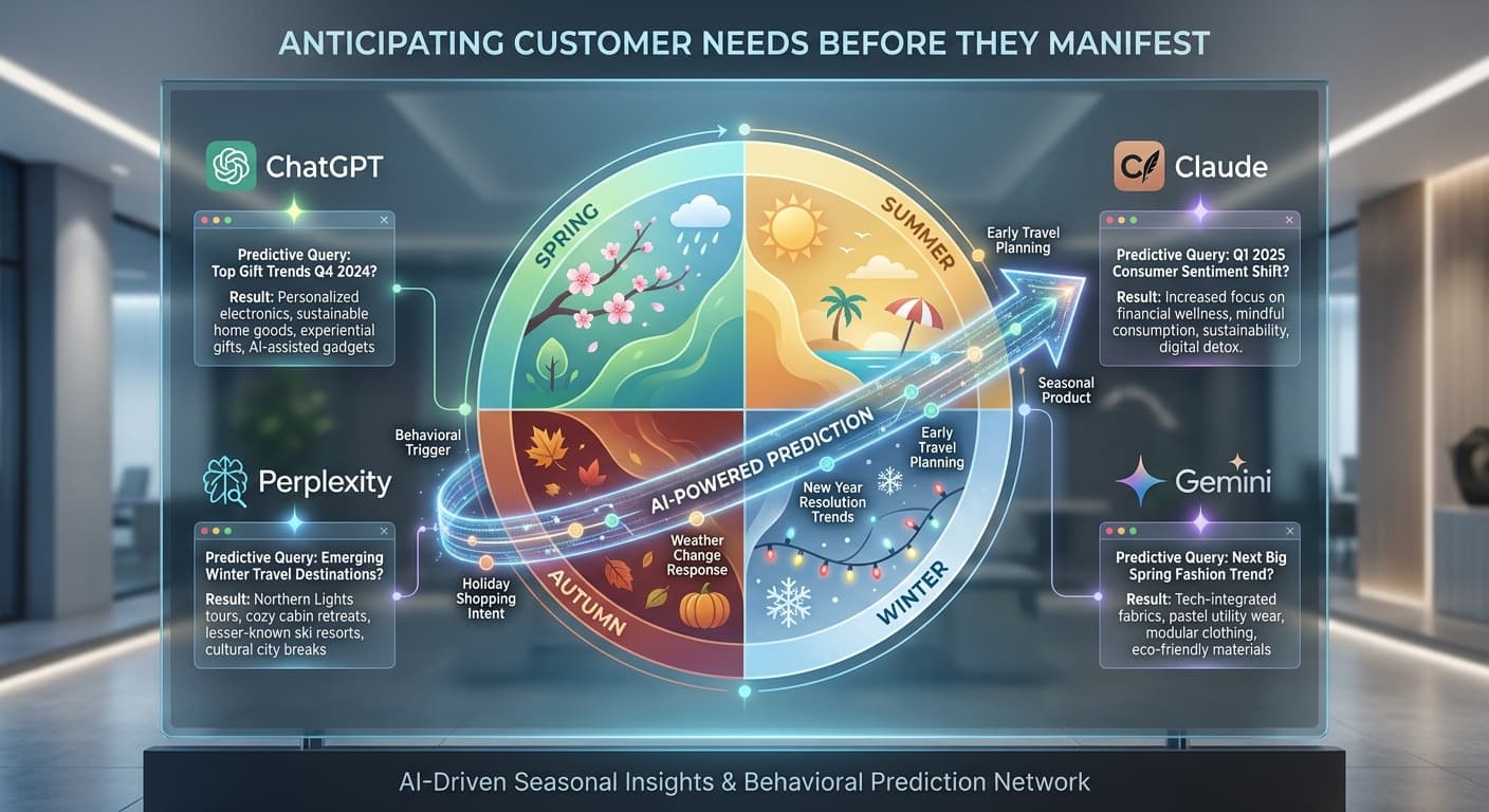 How to Build a Seasonal Demand Prediction Strategy When AI Search Engines Use Behavioral Forecasting to Answer Pre-Intent Queries Before Your Target Customers Know They Need Your Product