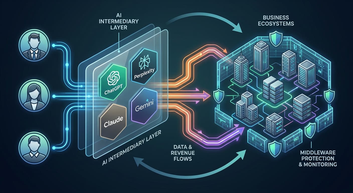 How to Build a Middleware Revenue Protection Strategy When AI Search Agents Bypass Your Website and Process Lead Generation Forms Directly Through Answer Interfaces