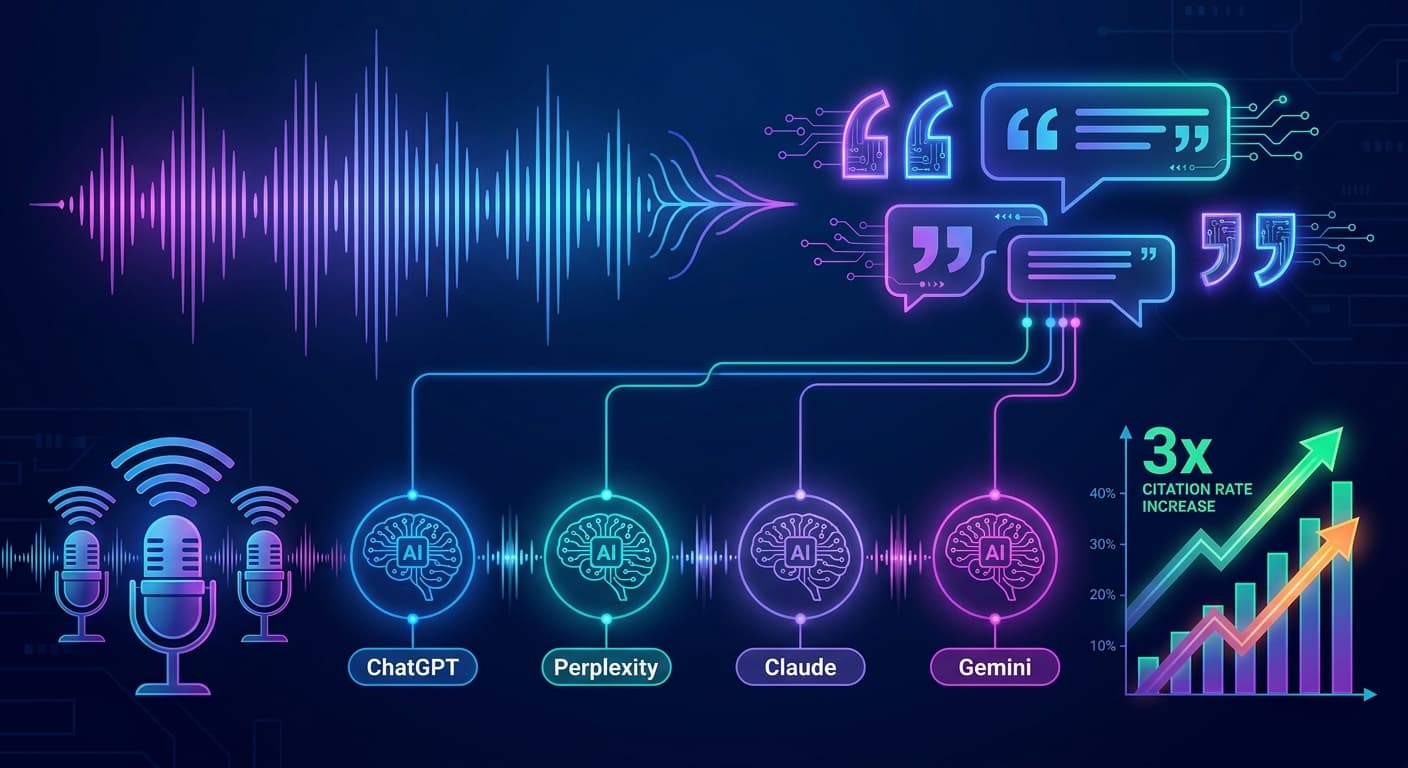 How to Build a Podcast and Audio Content Citation Strategy When AI Search Engines Start Transcribing and Citing Spotify Shows at 3x the Rate of Written Blog Posts